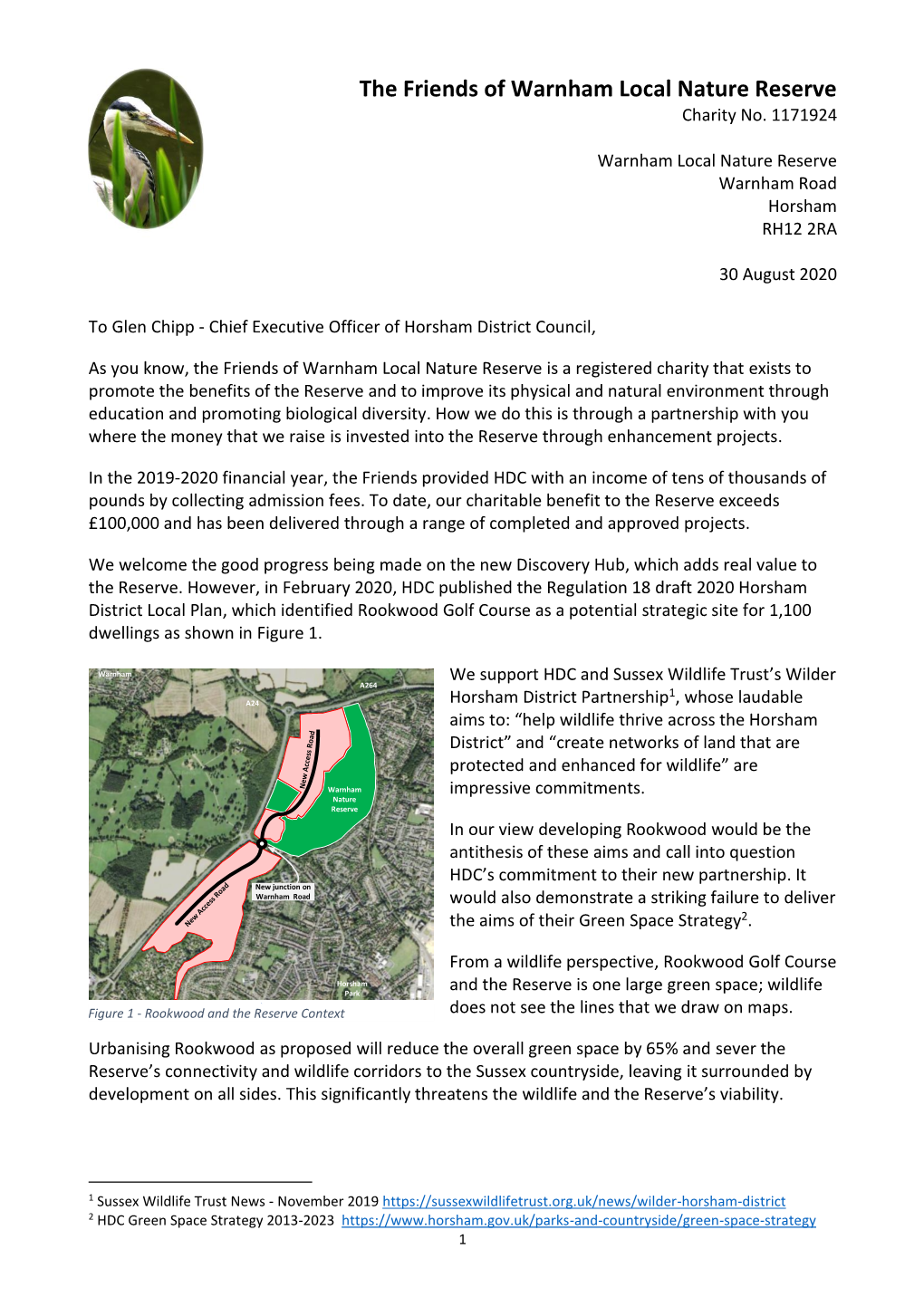 The Friends of Warnham Local Nature Reserve Charity No