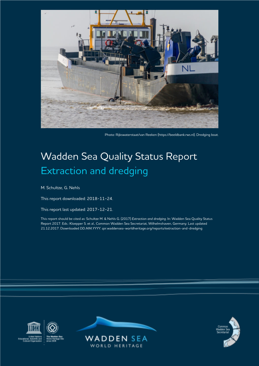 Wadden Sea Quality Status Report Extraction and Dredging