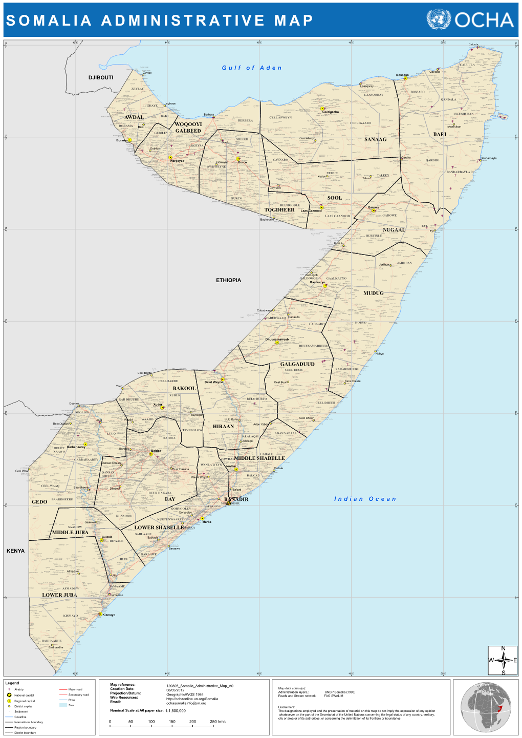 Somalia Administrative