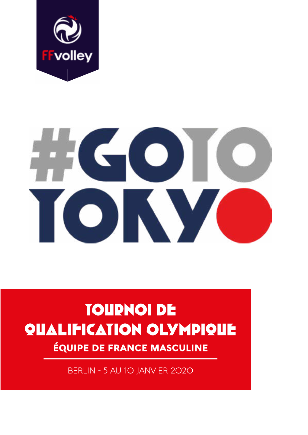 Tournoi De Qualification Olympique Équipe De France Masculine