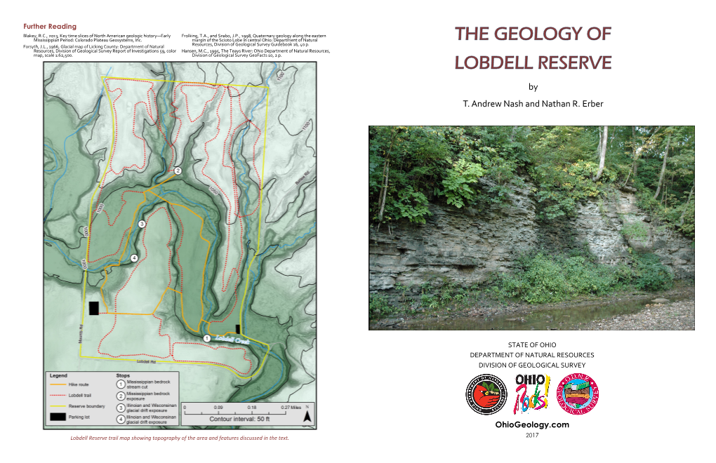 Geology of Lobdell Reserve