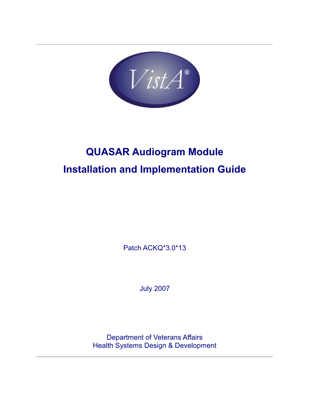 QUASAR Audiogram Module