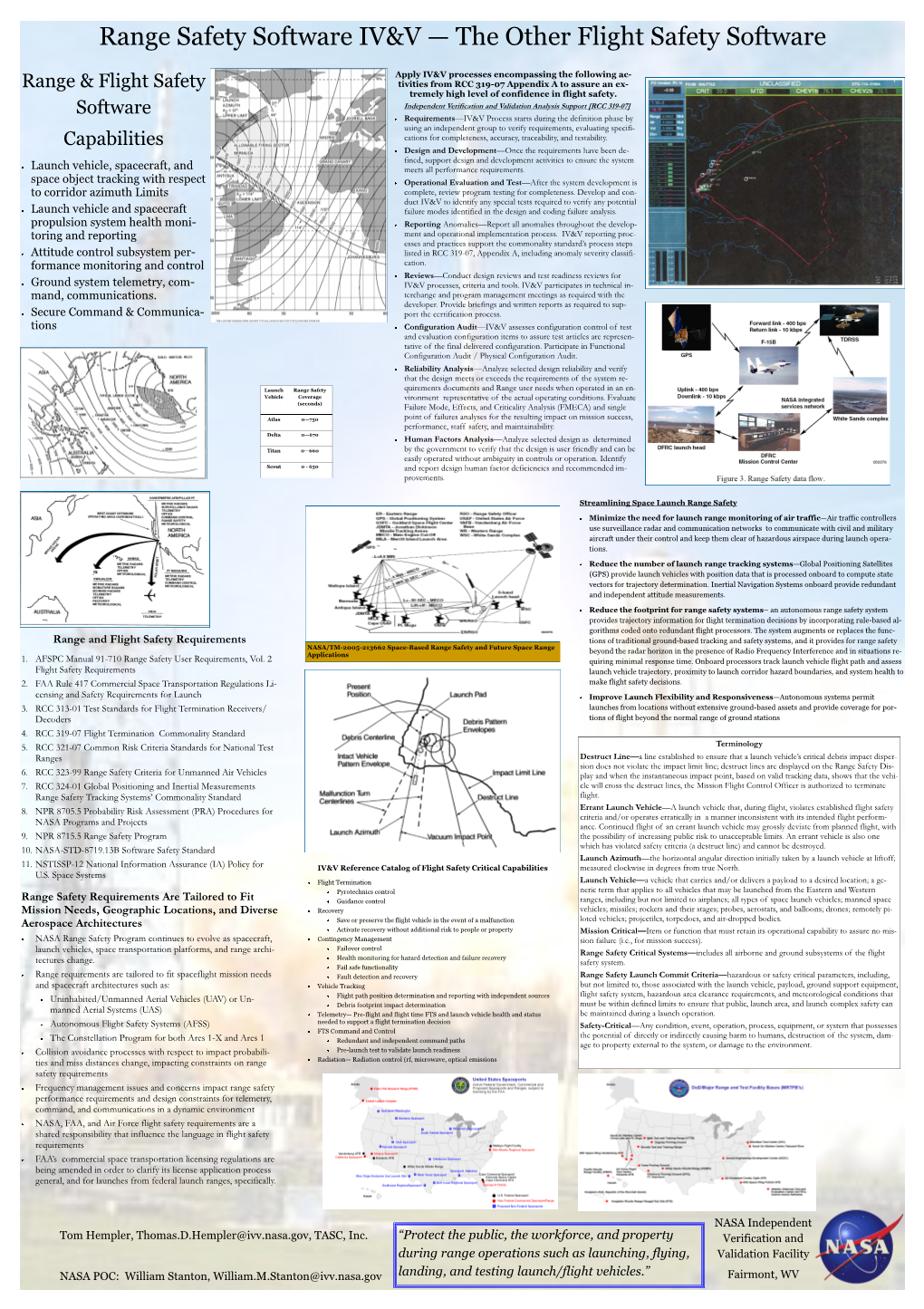 Range Safety Software IV&V — the Other Flight Safety Software