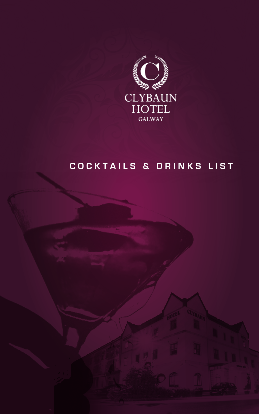 Cocktails & Drinks List