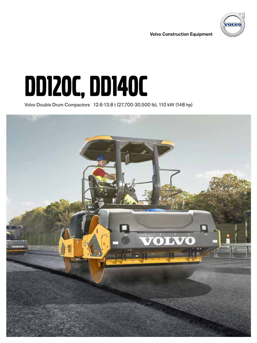 Volvo Brochure Double Drum Compactor DD120C DD140C English