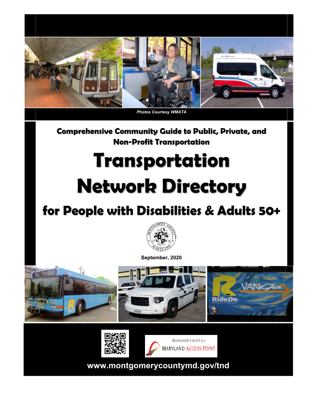 Transportation Network Directory for People with Disabilities & Adults 50+