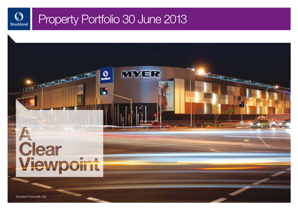 Property Portfolio 30 June 2013