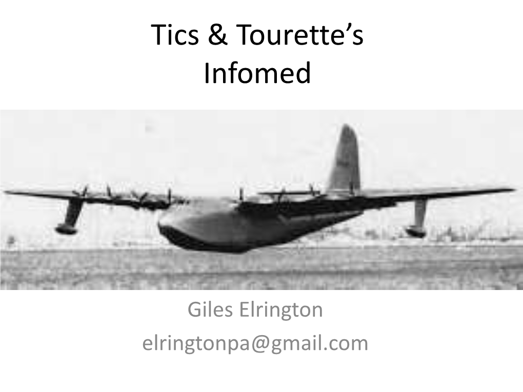 Tics & Tourettes