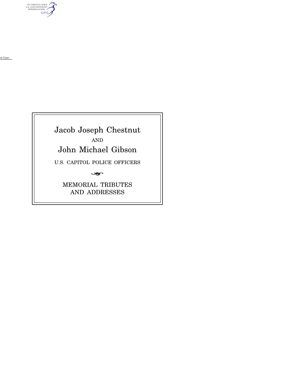 Jacob Joseph Chestnut John Michael Gibson