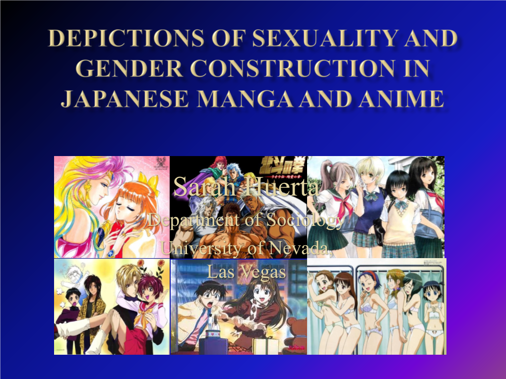 Depictions of Sexuality and Gender Construction in Japanese Manga