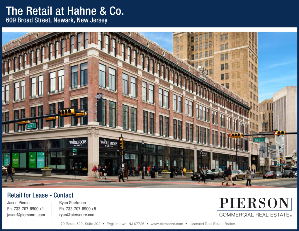 The Retail at Hahne &