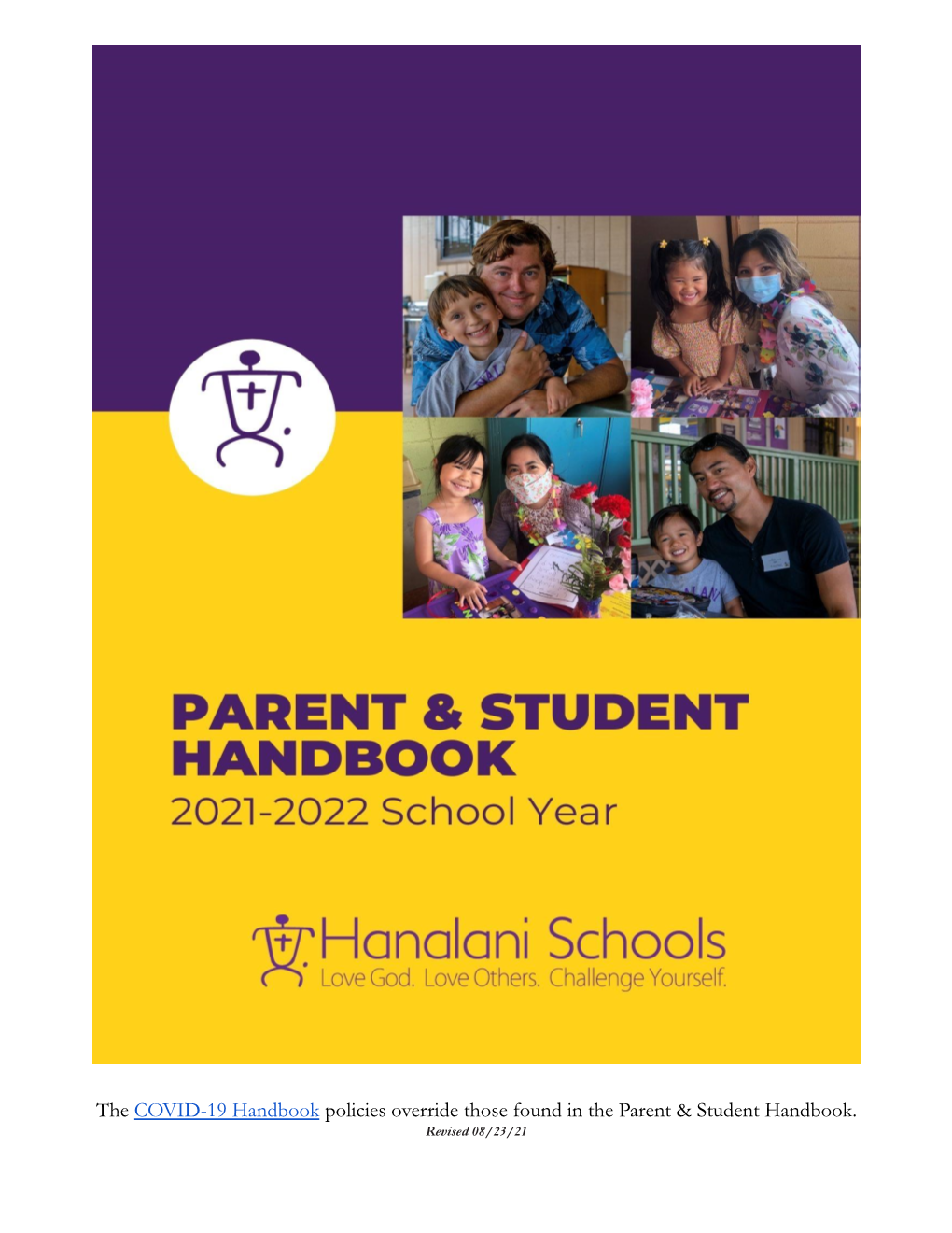 2021-22 Parent & Student Handbook -FINAL Rev