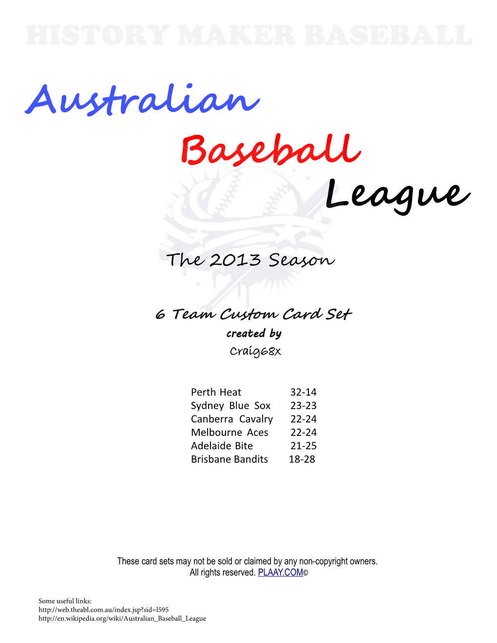 Australian League