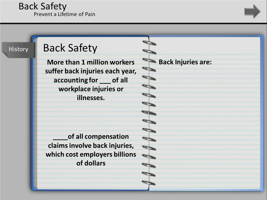 Back Safety Prevent a Lifetime of Pain