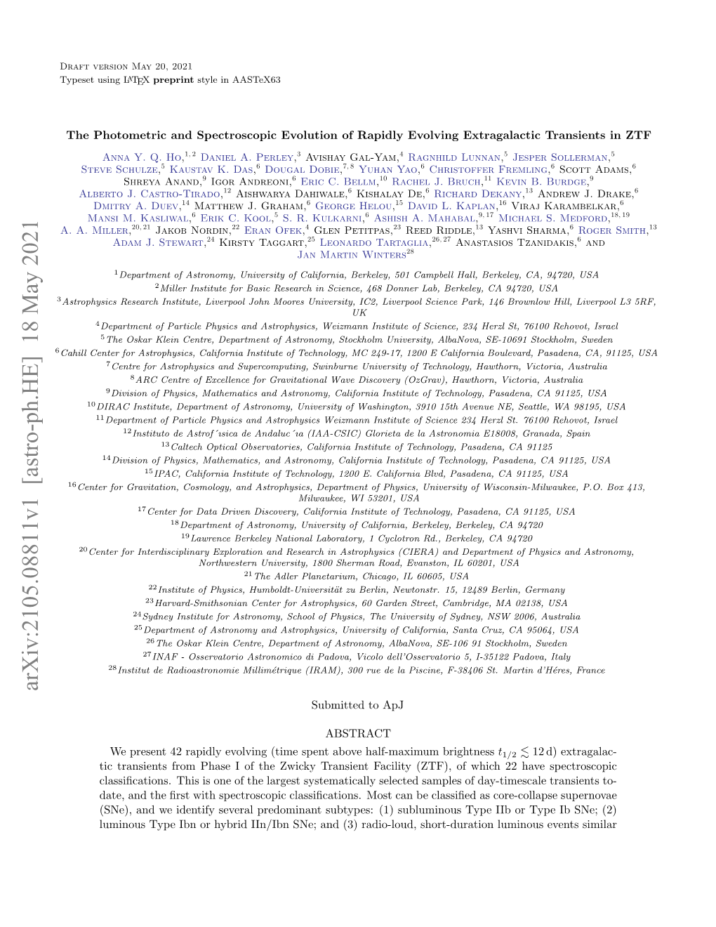 The Photometric and Spectroscopic Evolution of Rapidly Evolving Extragalactic Transients in ZTF