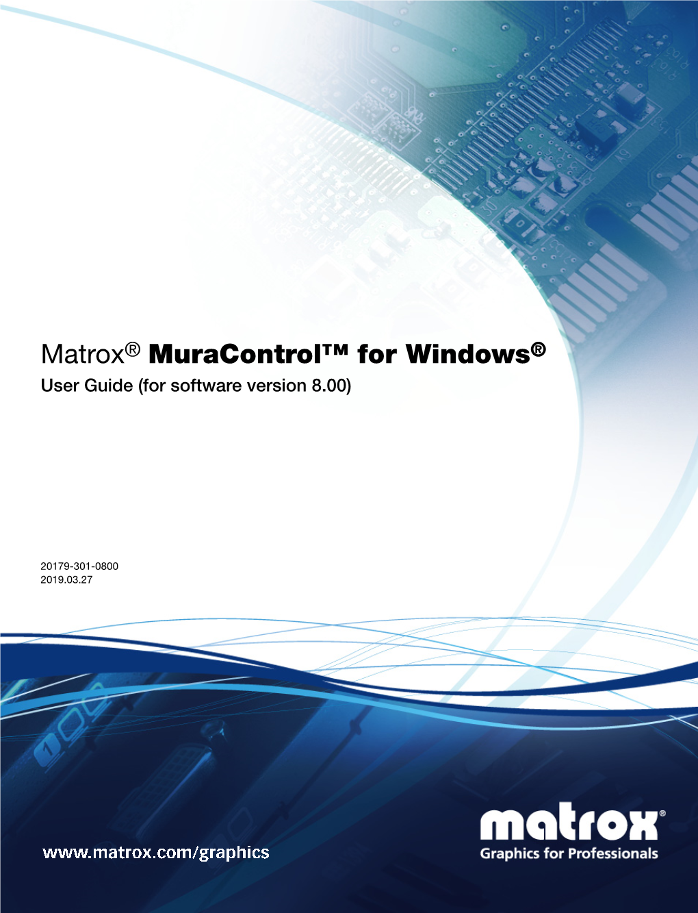 Muracontrol for Windows User Guide