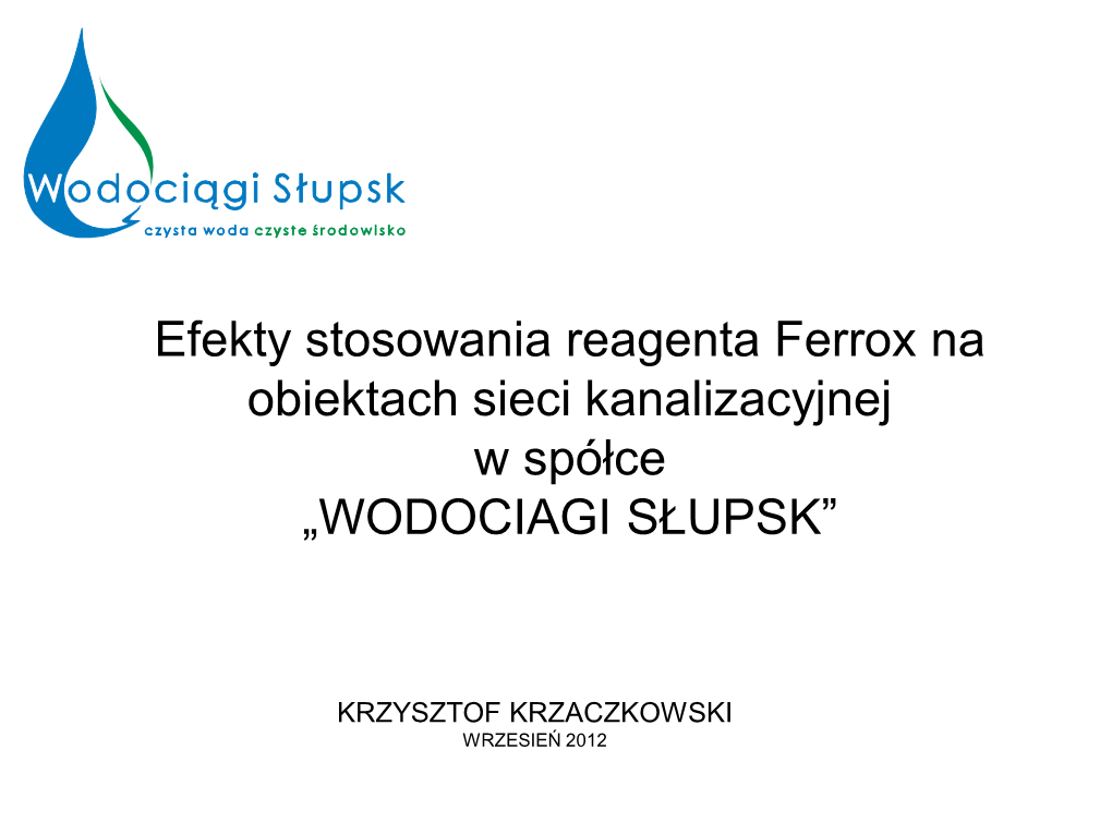 Program Antyodorowy Realizowany Przez Spółkę