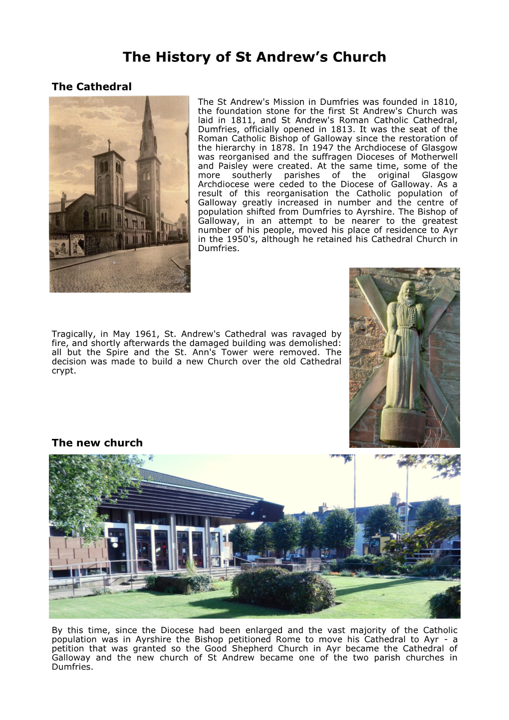 The History of St Andrew's Church