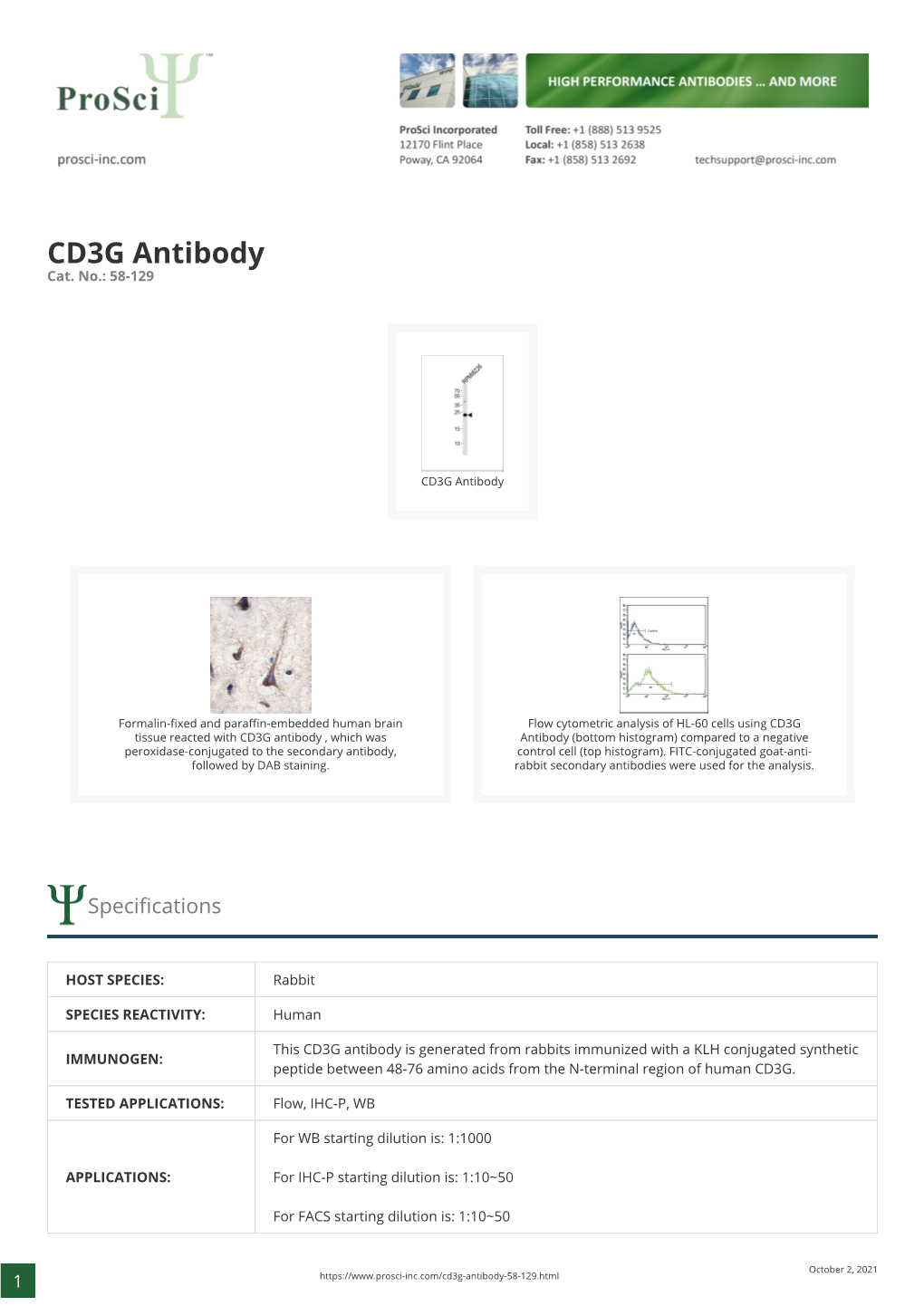 CD3G Antibody Cat