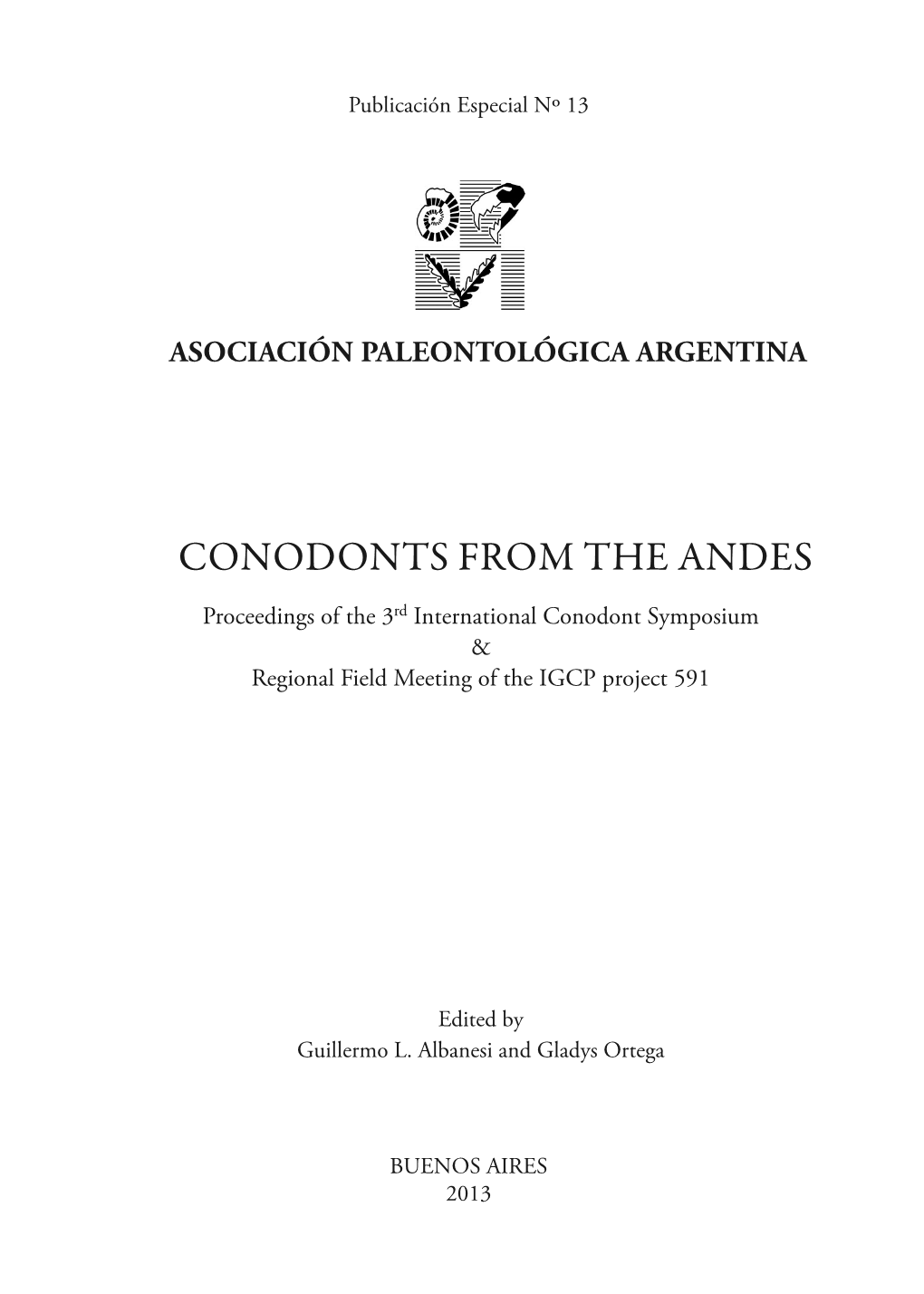 Conodonts from the Andes