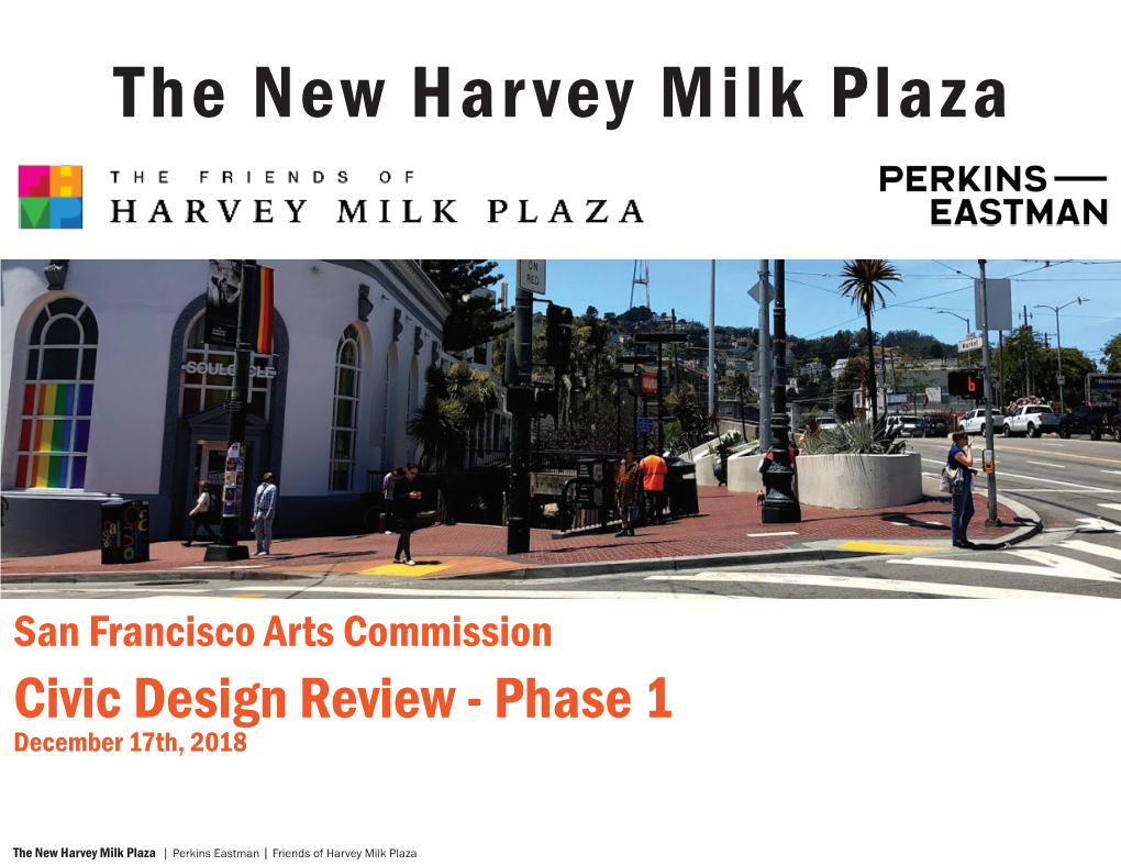 The New Harvey Milk Plaza