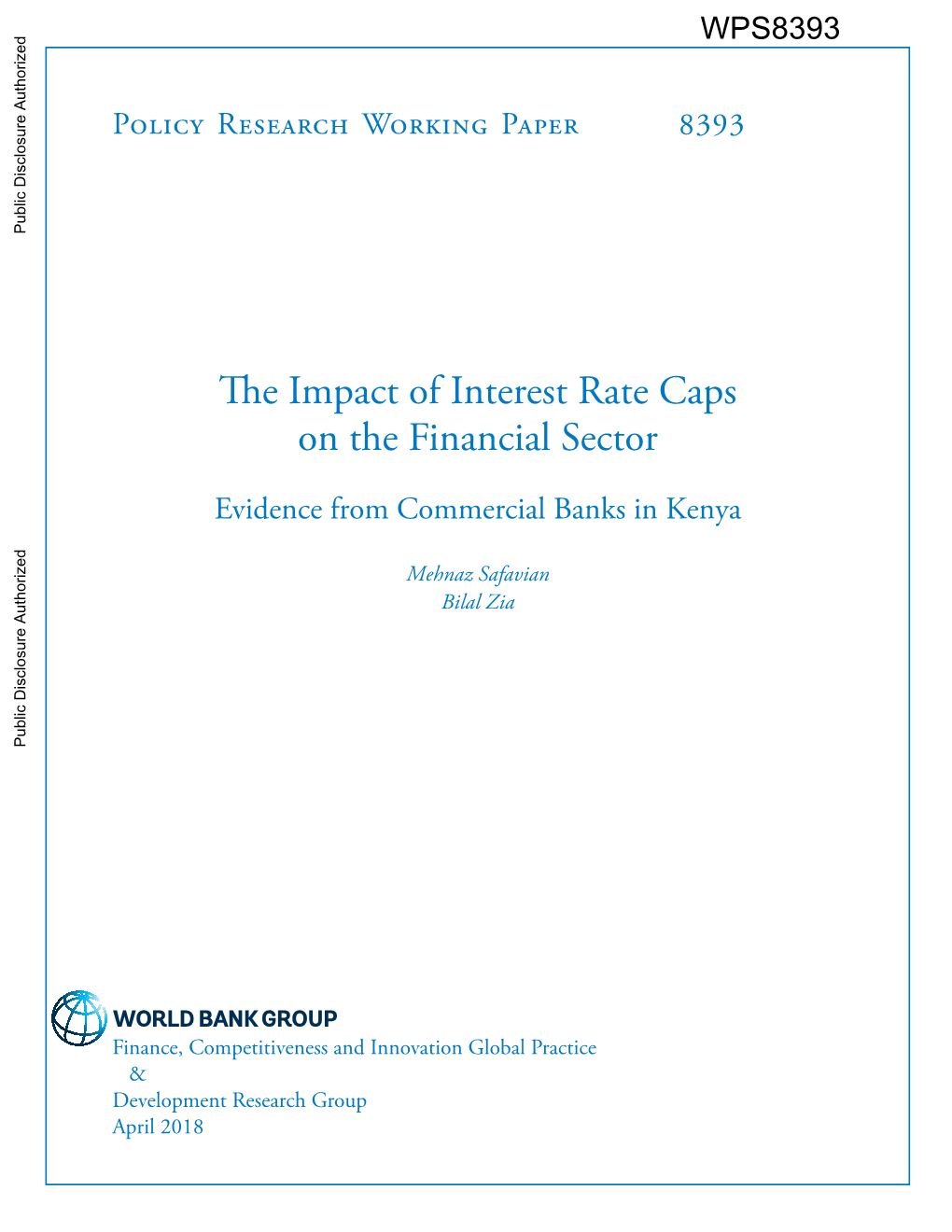 The Impact of Interest Rate Caps on the Financial Sector