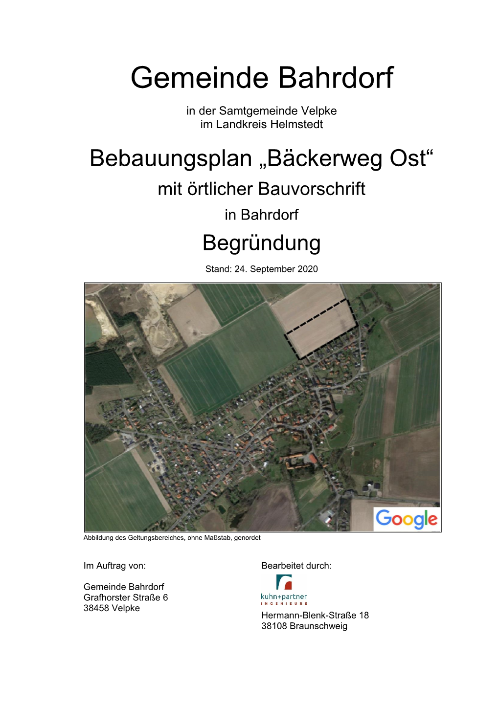 Gemeinde Bahrdorf in Der Samtgemeinde Velpke Im Landkreis Helmstedt