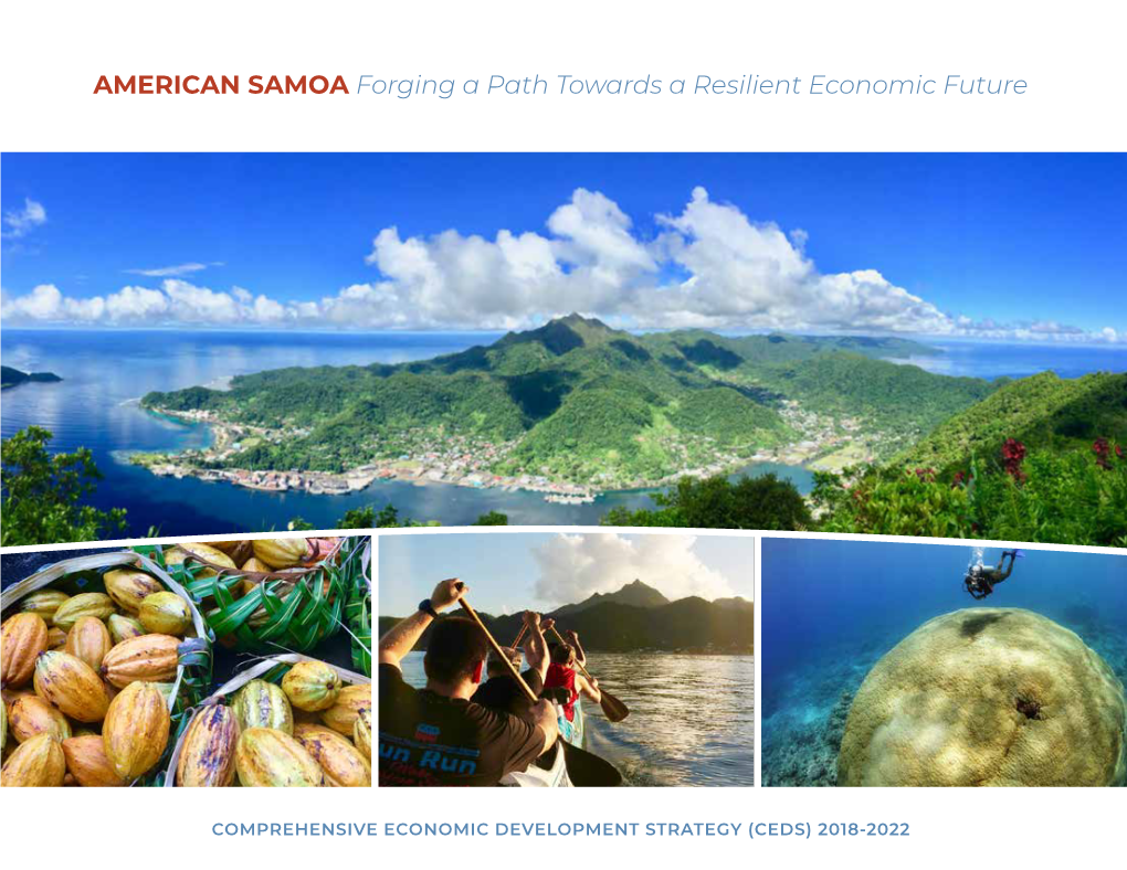 AMERICAN SAMOA Forging a Path Towards a Resilient Economic Future