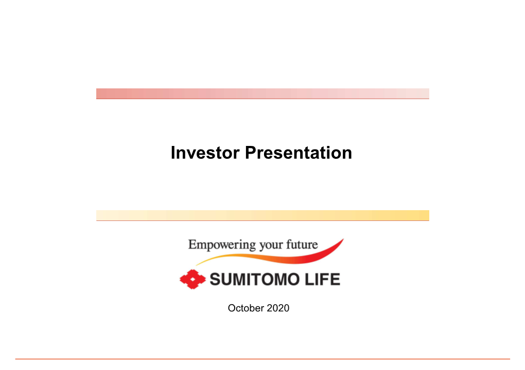 Investor Presentation