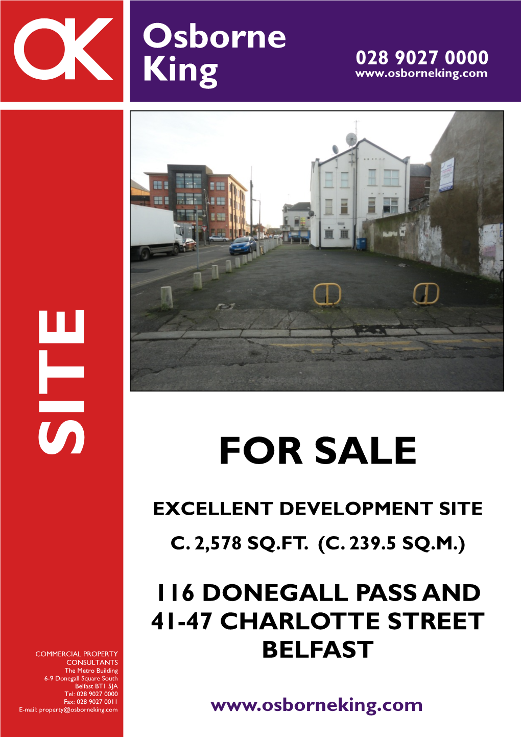 116 Donegall Pass & 41-47 Charlotte Street