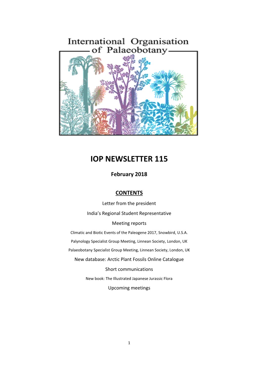 Iop Newsletter 115