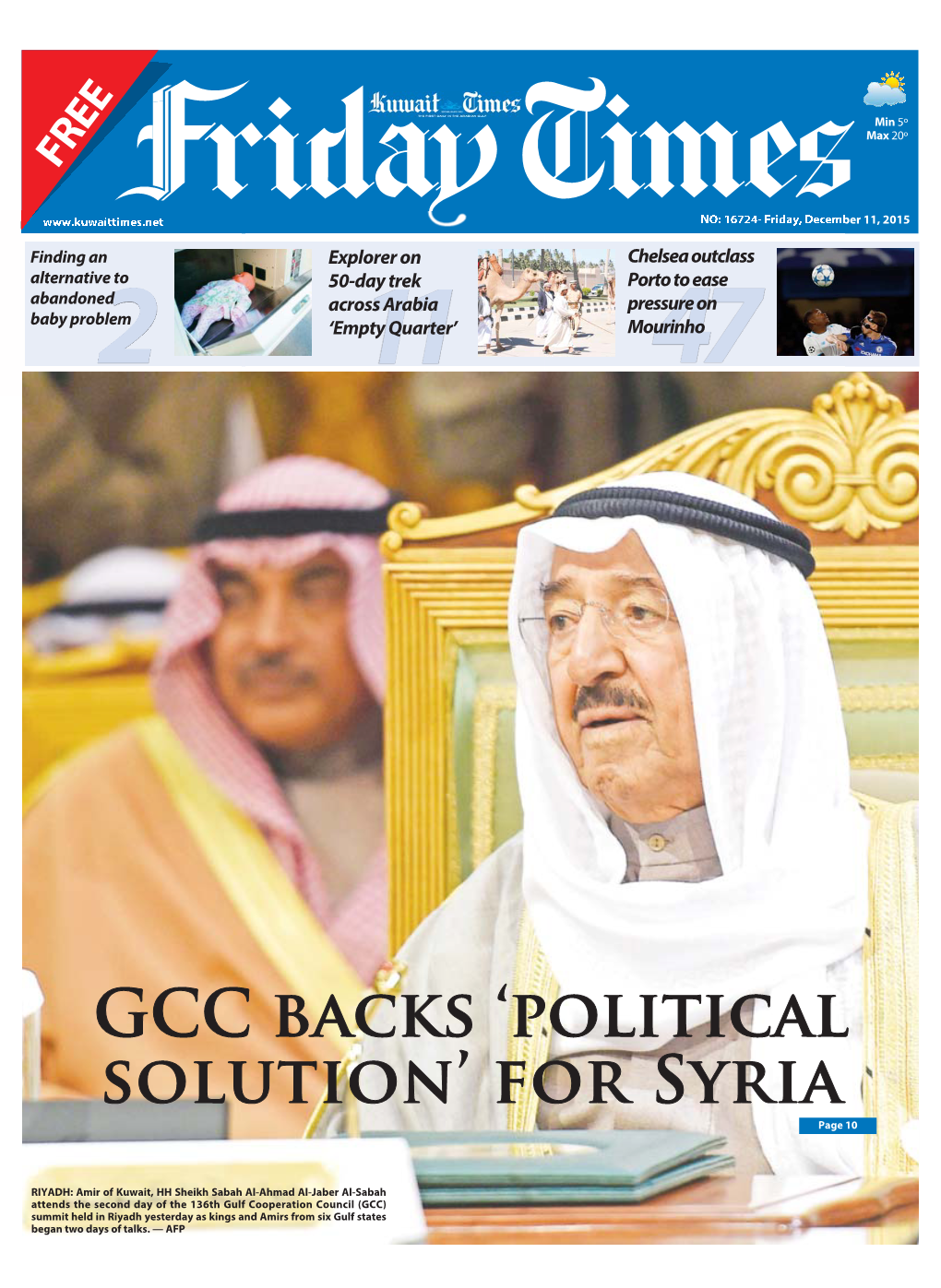 GCC Backs 'Political Solution' for Syria