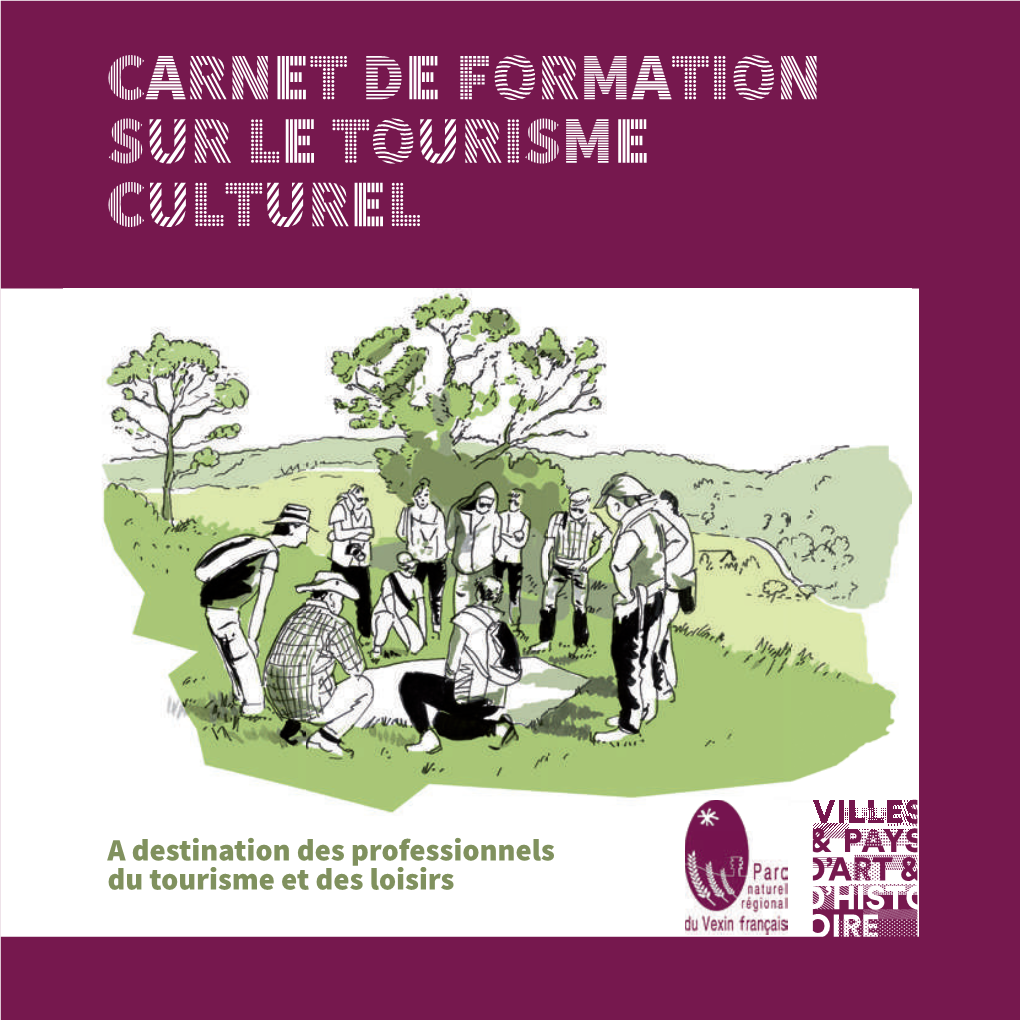 Carnet De Formation Sur Le Tourisme Culturel