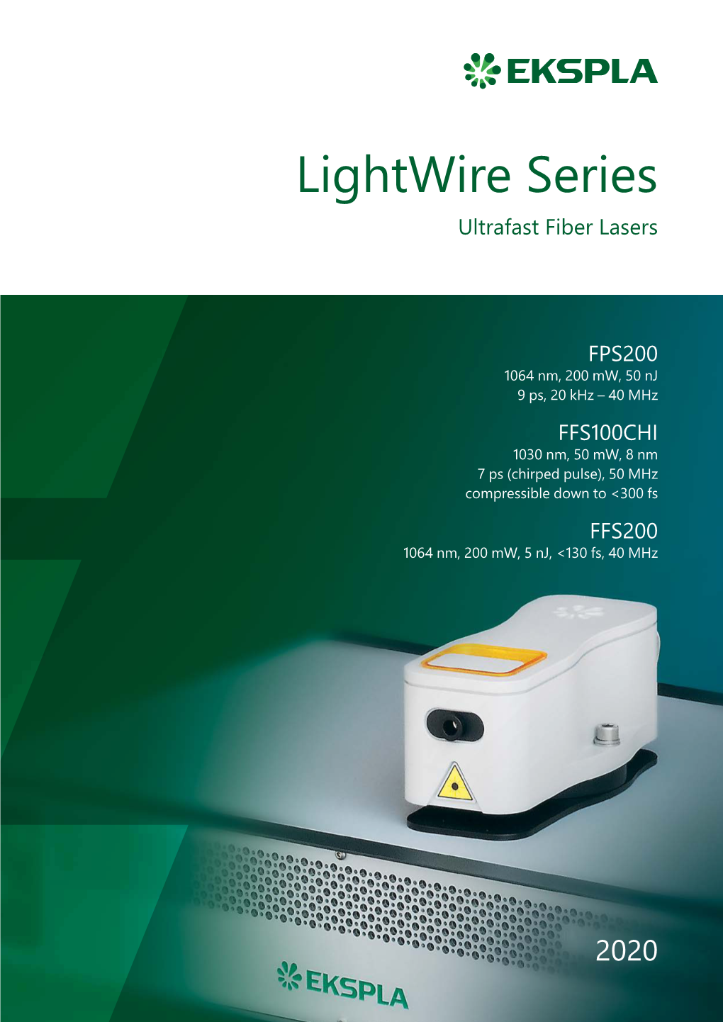 Lightwire Series Ultrafast Fiber Lasers