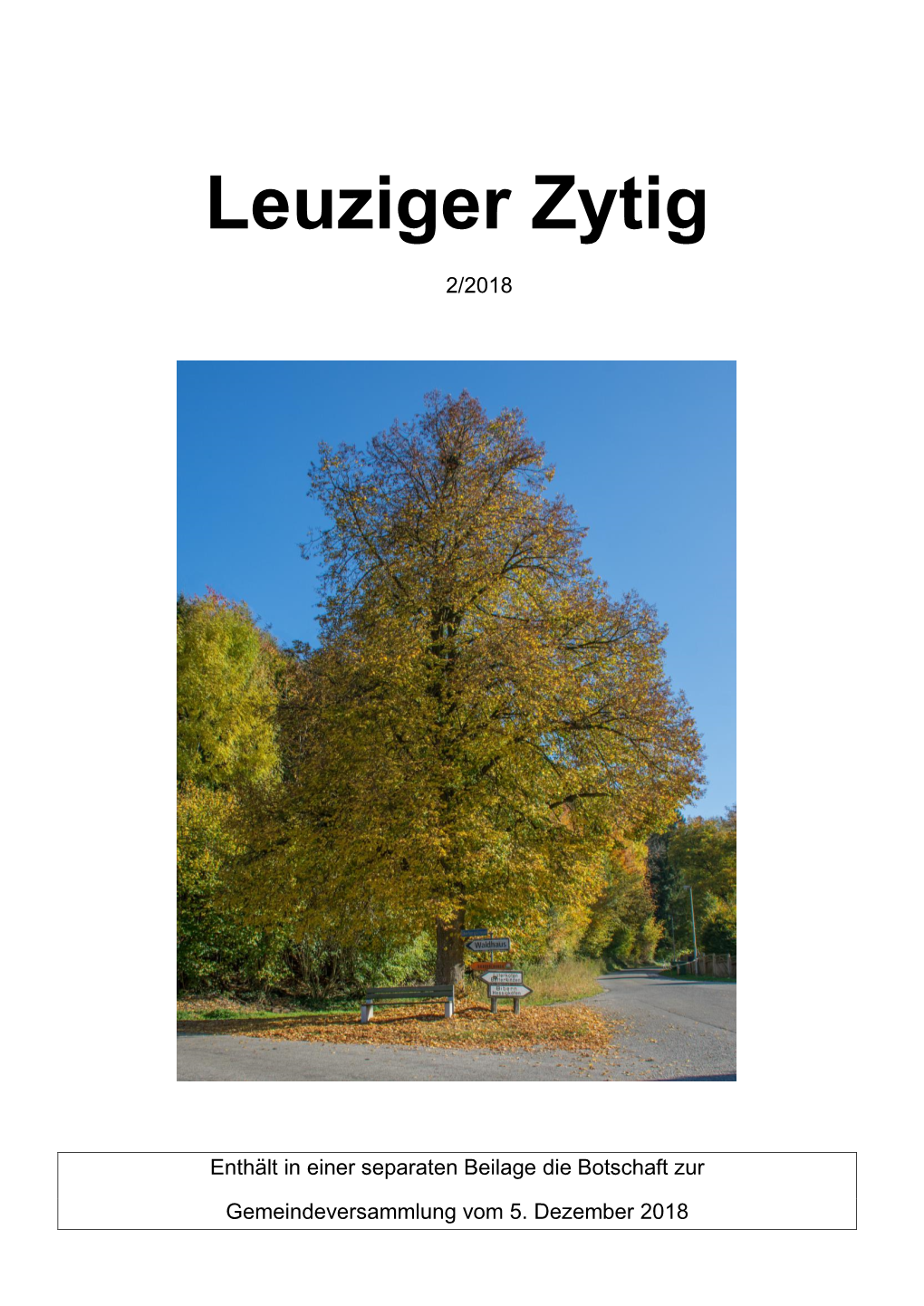 Leuziger Zytig