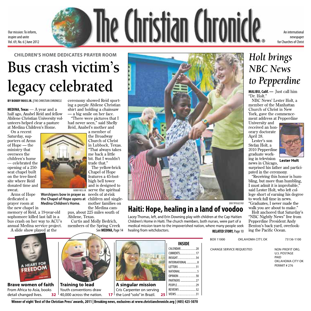 Bus Crash Victim's Legacy Celebrated
