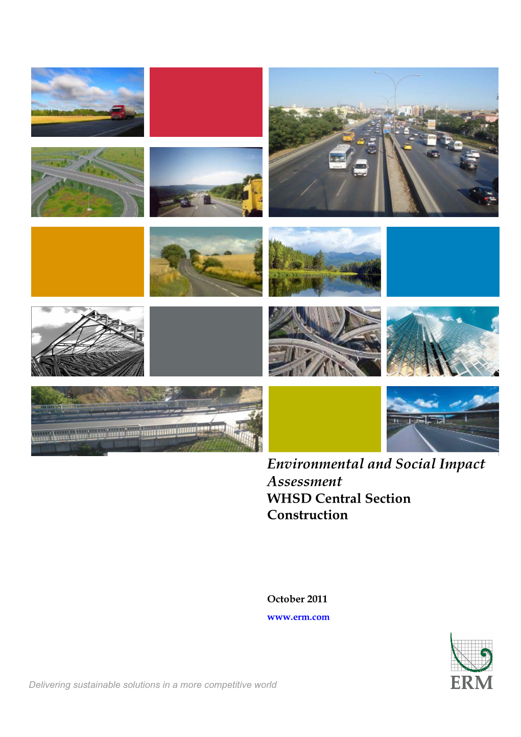 Environmental and Social Impact Assessment WHSD Central Section Construction