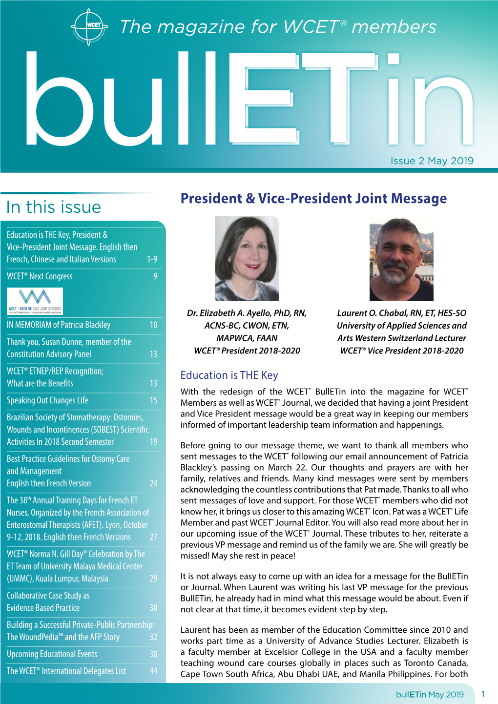 The Magazine for WCET® Members the Magazine for WCET® Members