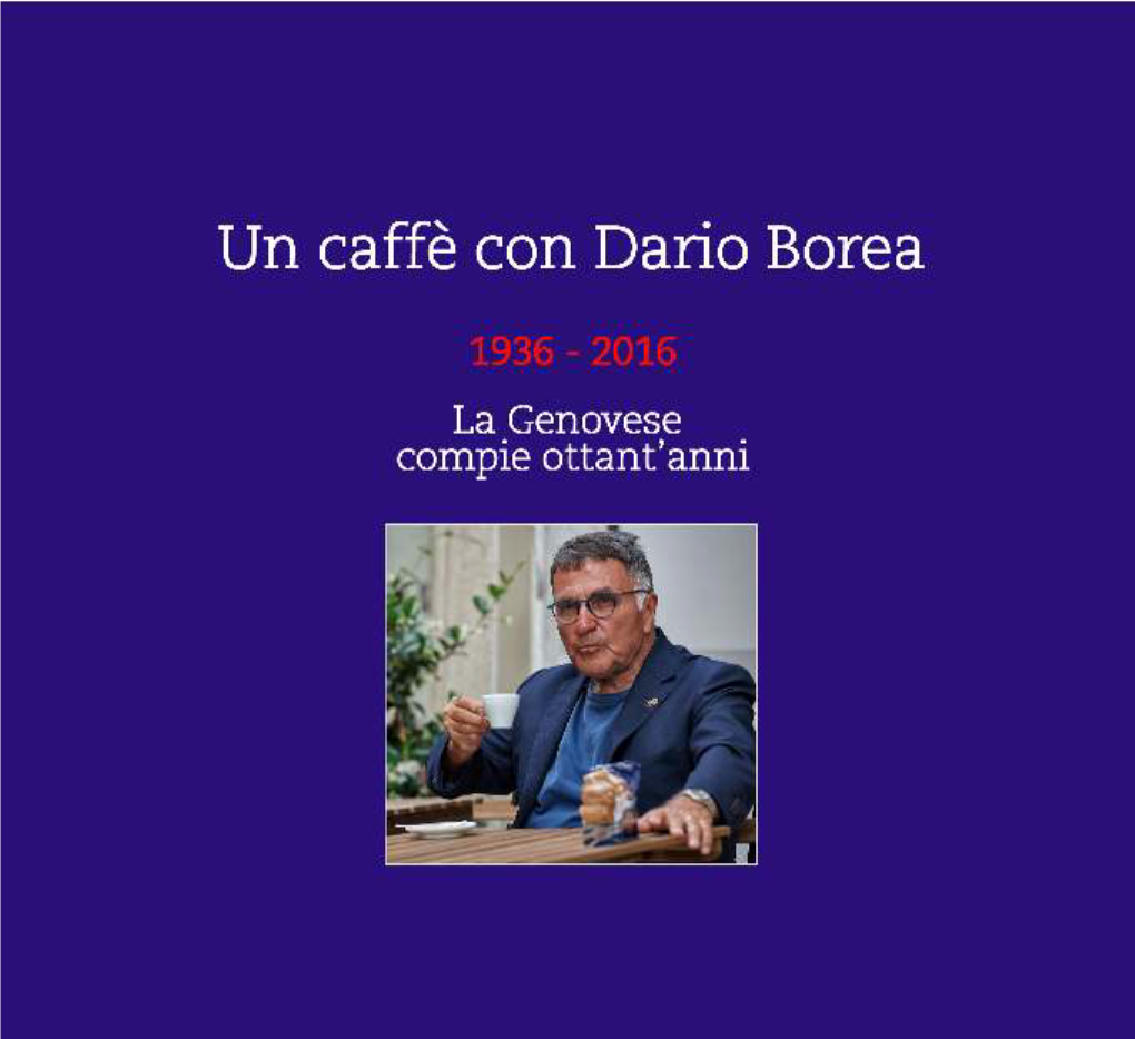 Un Caffe Con Dario Borea