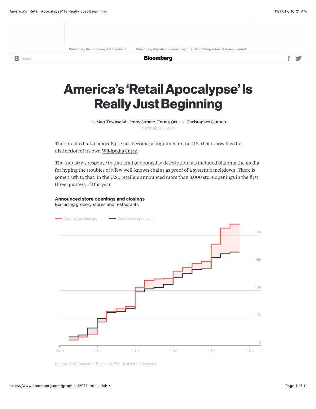 America's 'Retail Apocalypse' Is Really Just Beginning