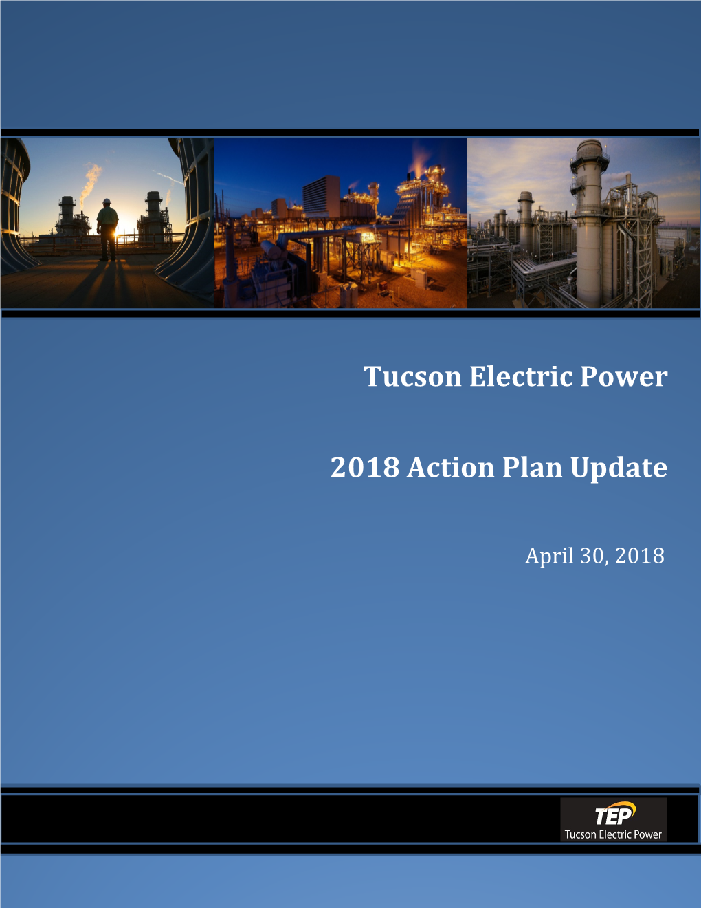 TEP 2018 Action Plan Update