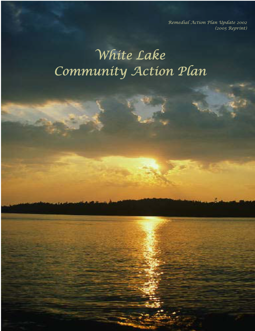 White Lake Remedial Action Plan Update