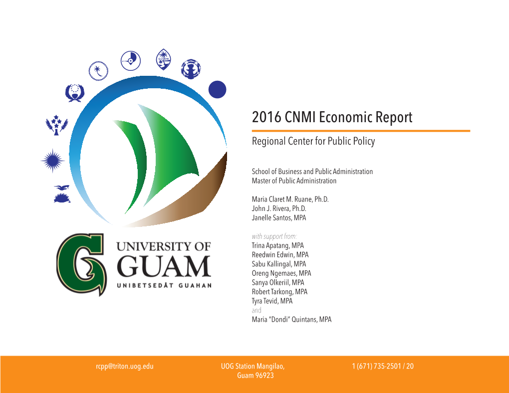 2016 CNMI Economic Report