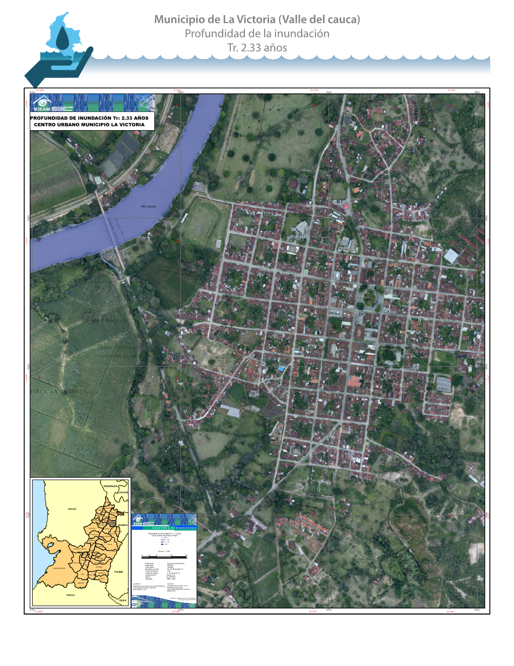 Municipio De La Victoria (Valle Del Cauca) Profundidad De La Inundación