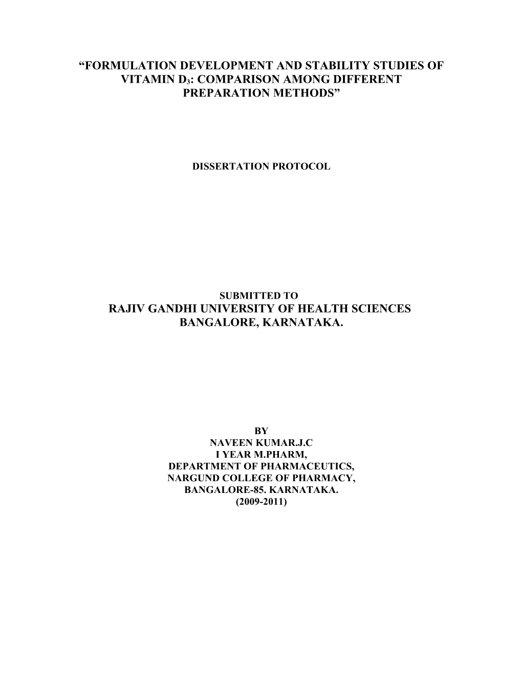 Formulation and Evaluation of Sustained Release Tablets of Glucosamine Sulphate