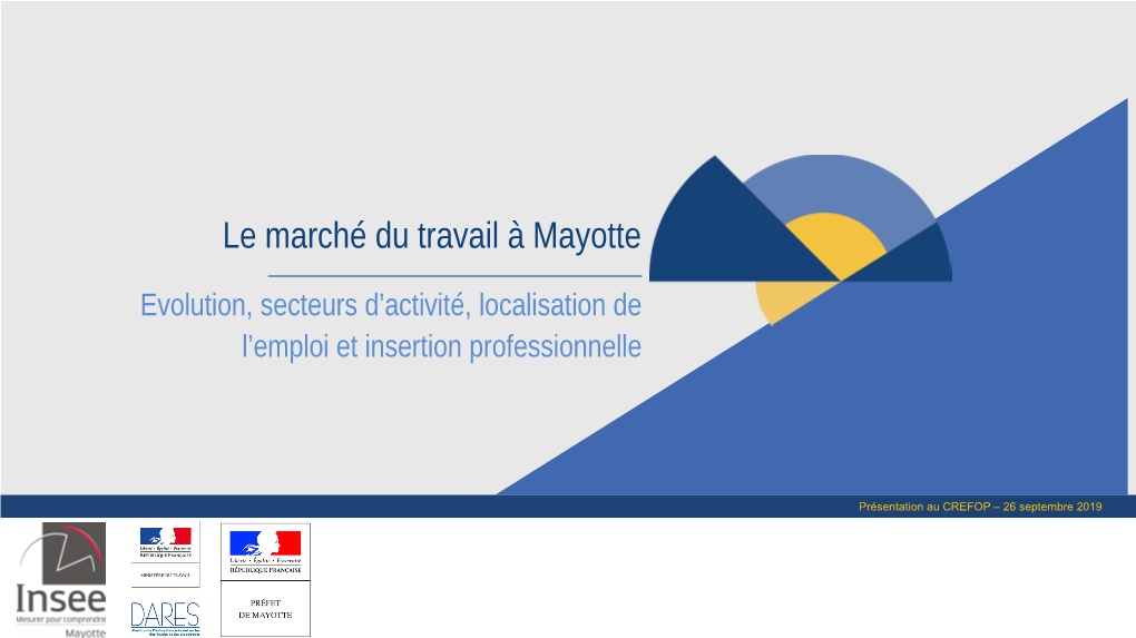 Le Marché Du Travail À Mayotte