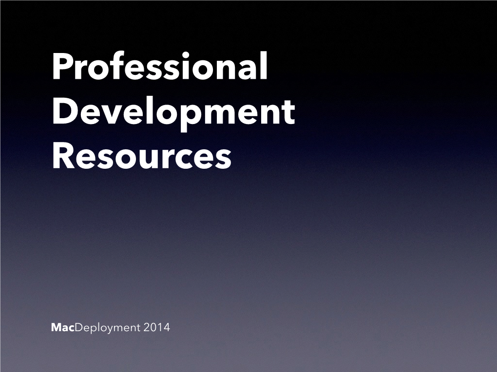 PD Resources Macdeploy Edition.Key