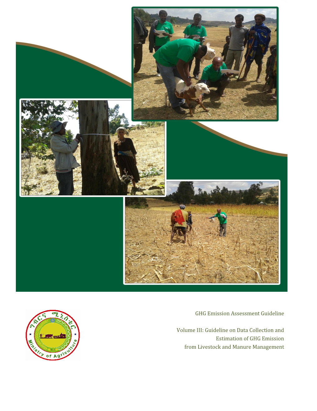 GHG Assessment Guideline Volume III Livestock