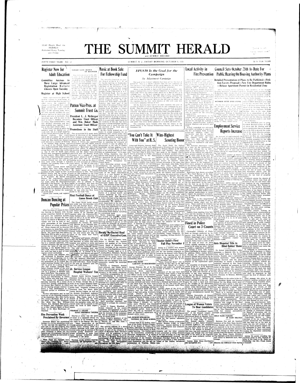 THE SUMMIT HERALD and SUMMIT RECORD