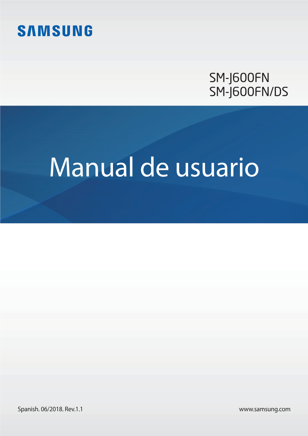 Manual De Samsung Galaxy J6 2018